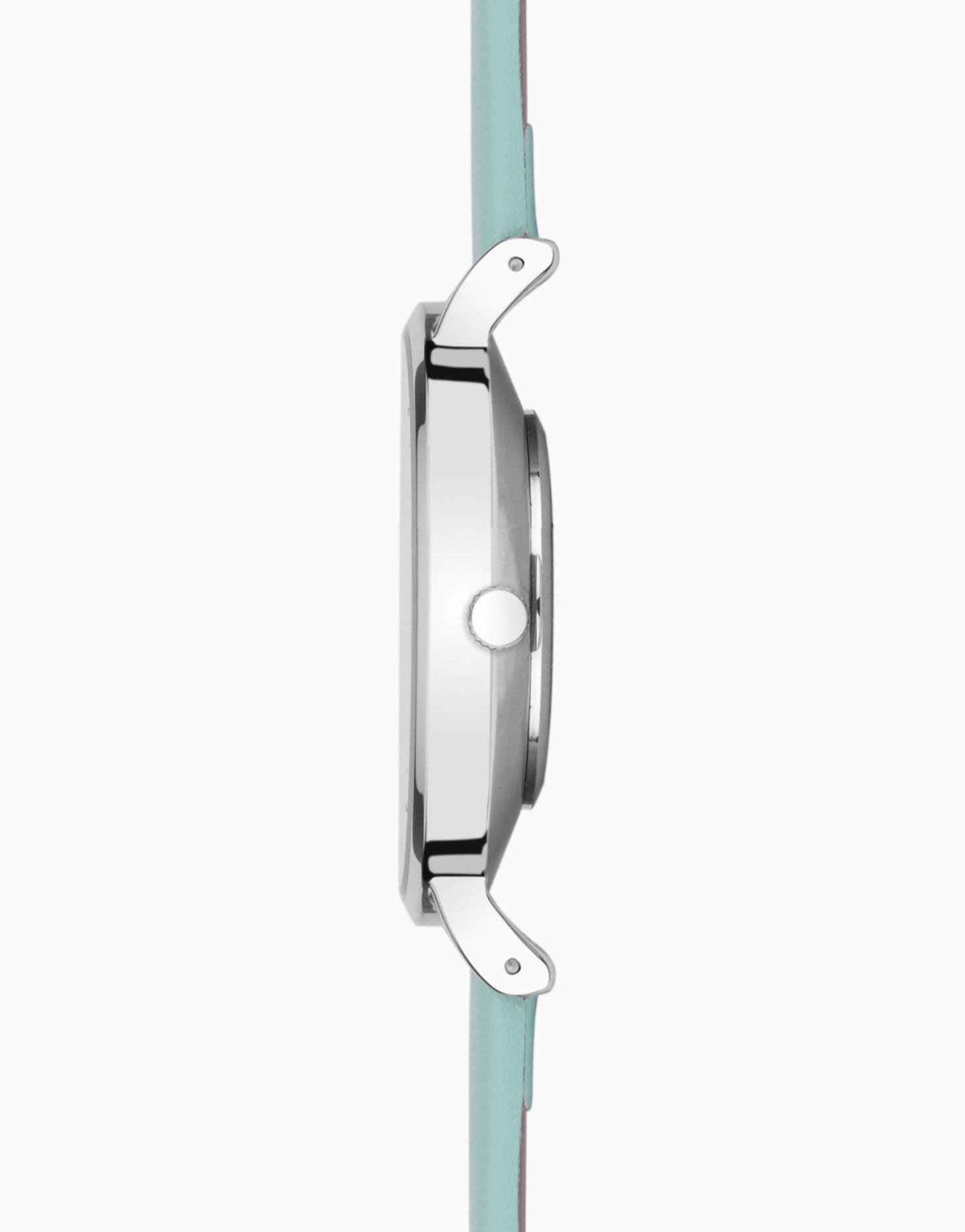Analogue Watch With Leather Strap