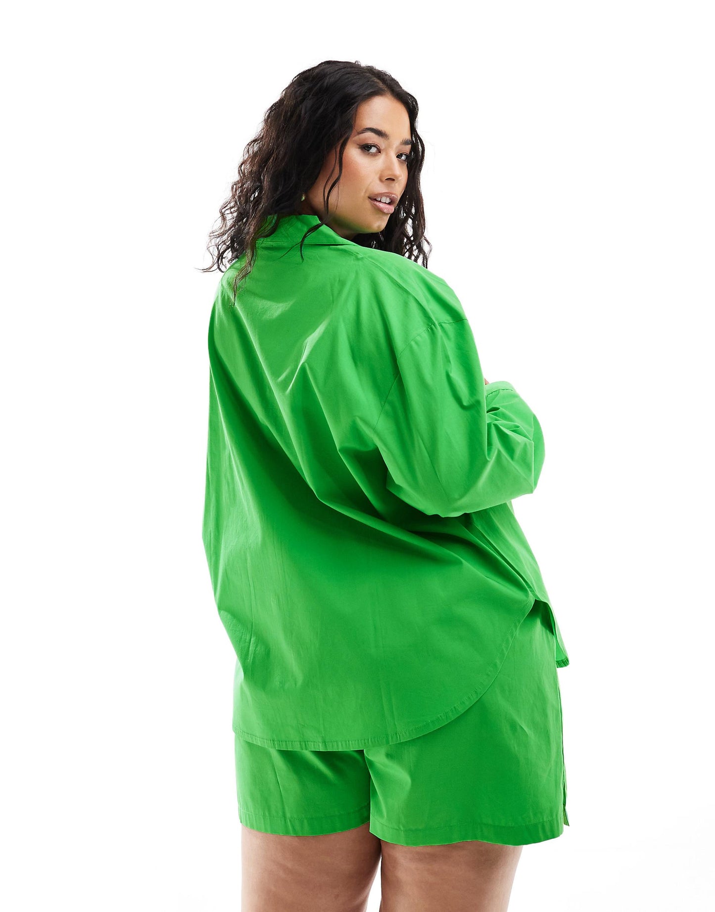 Curve Kaye Cotton Long Sleeve Beach Shirt