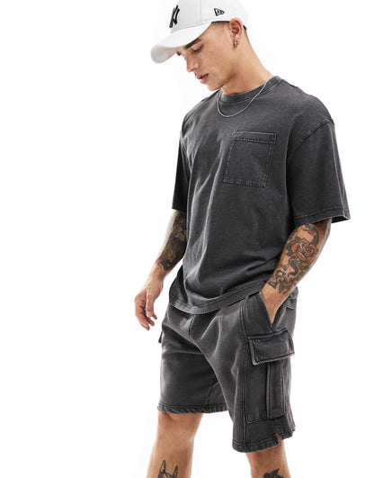 Super Oversized T-Shirt Co-Ord