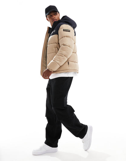 Hornelen Logo Puffer Jacket