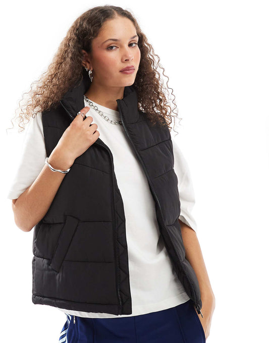 High Neck Padded Gilet