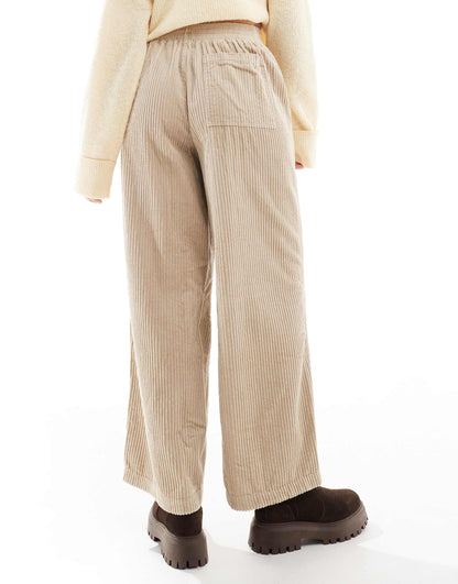 Cord Barrel Trousers