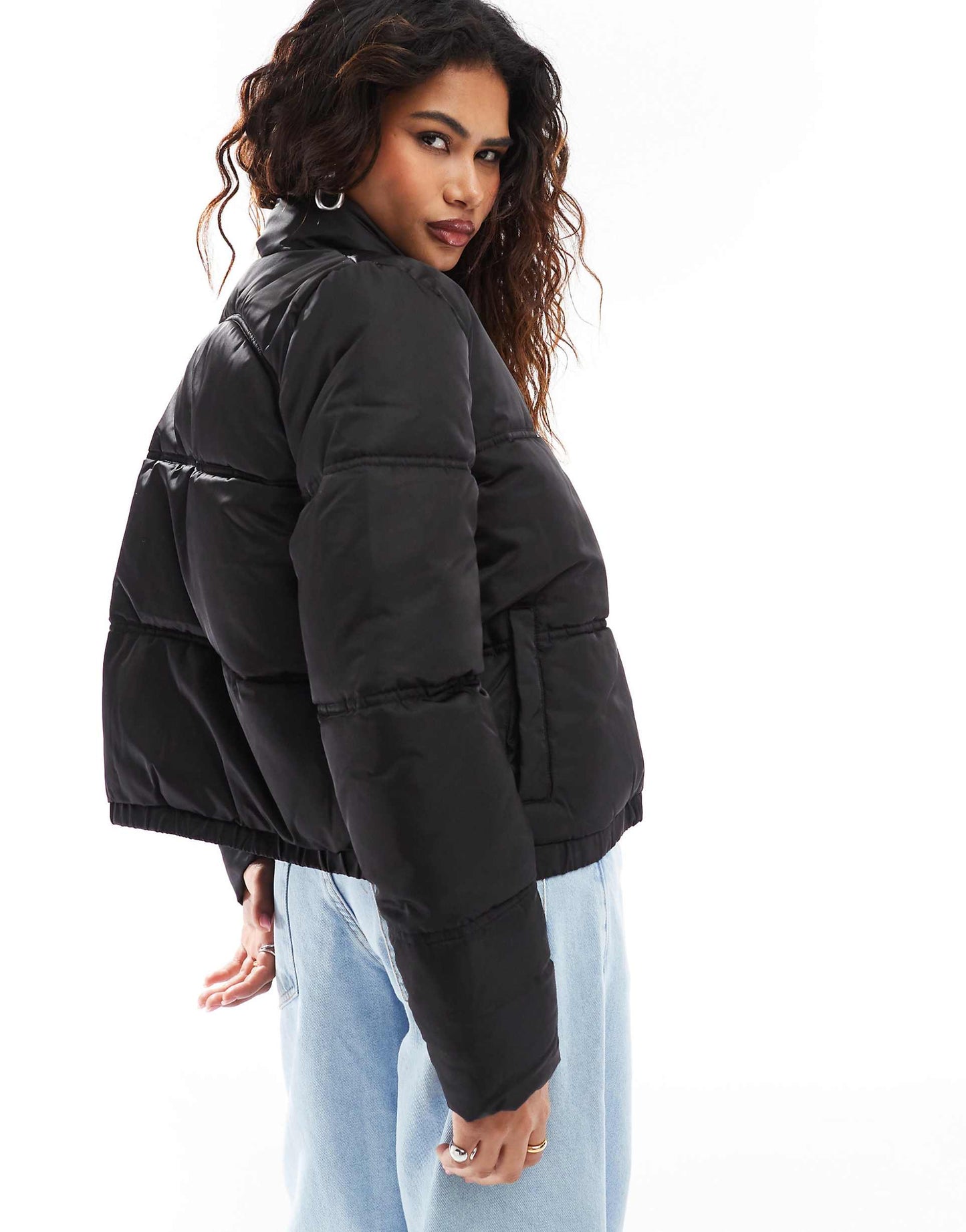Cropped Puffer Jacket