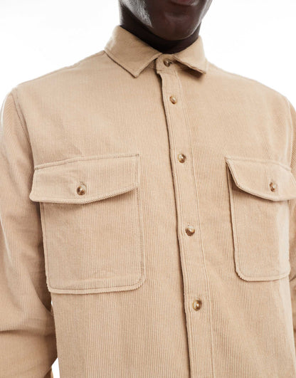 Cord Overshirt