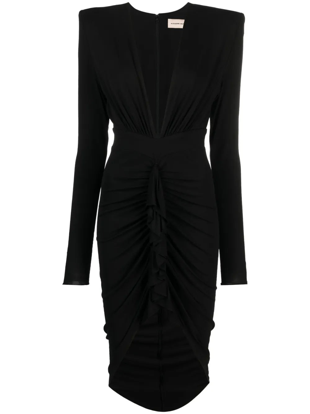 Gathered Midi Dress