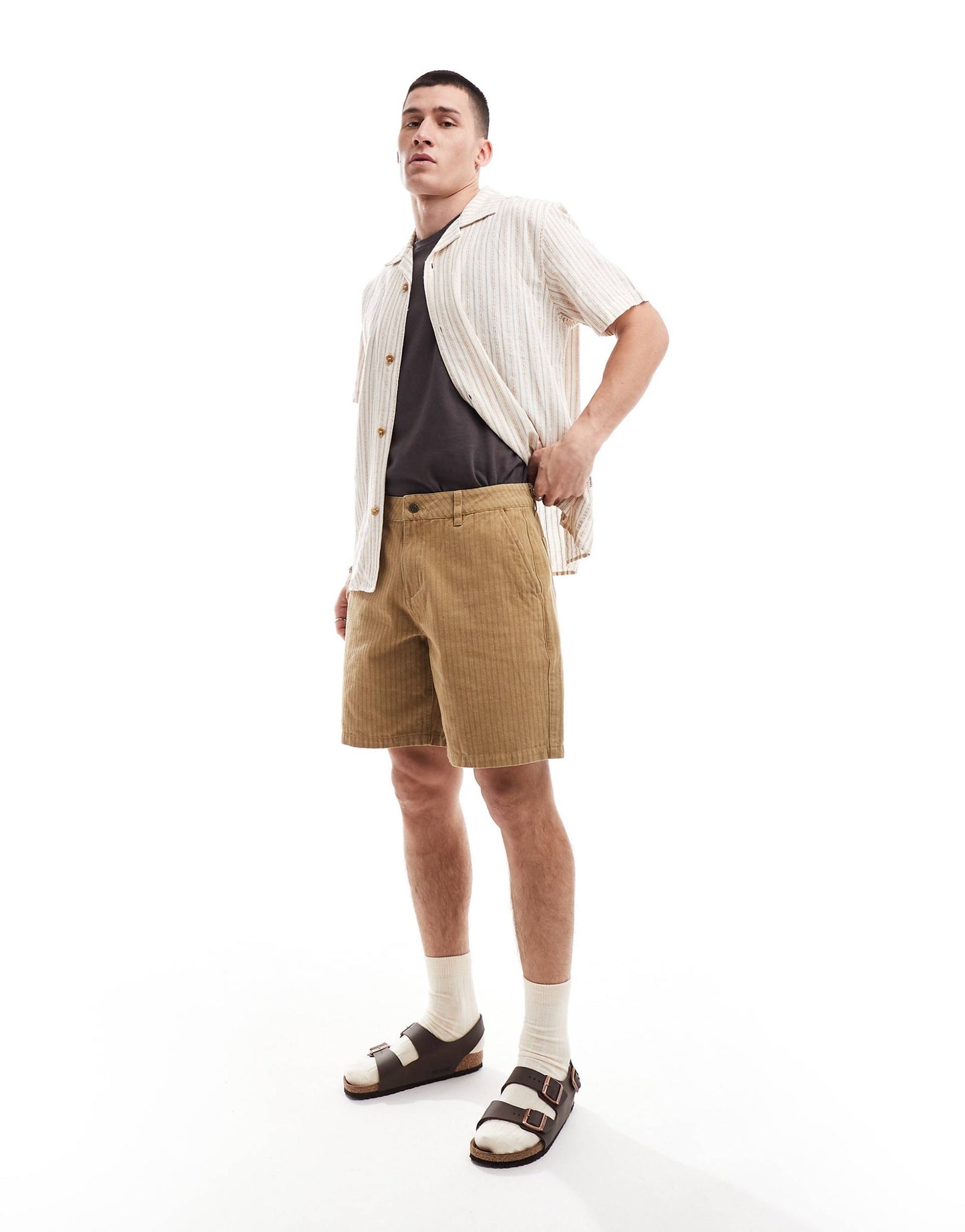 Stripe Essential Beach Shorts