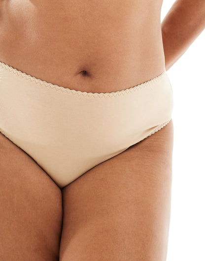 Curve 2 Pack Mila Cotton Brazillian Brief