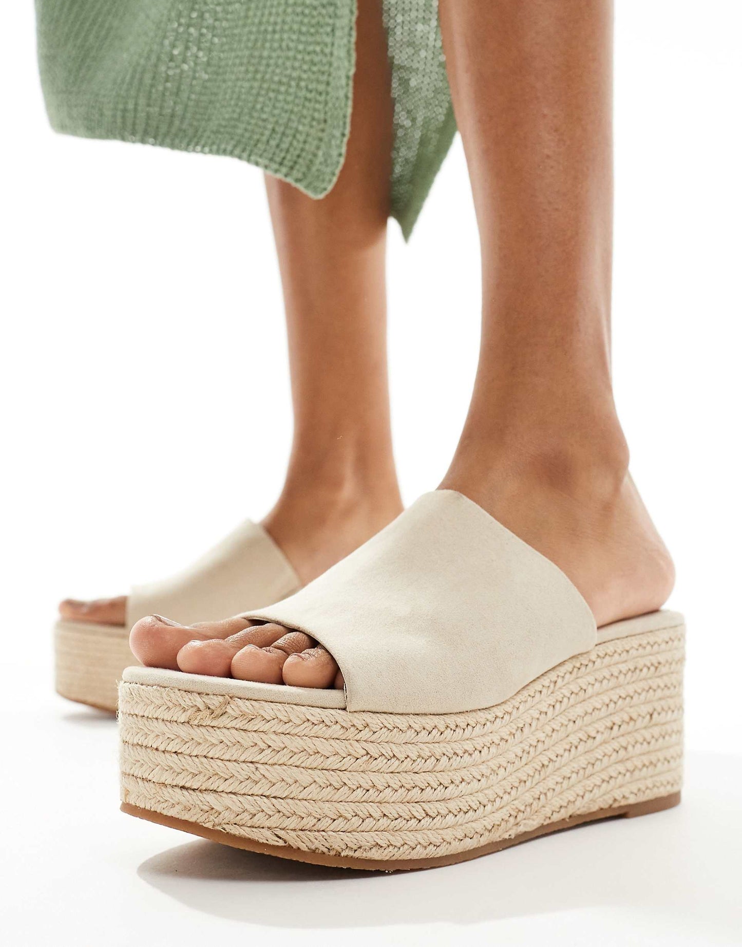 Flatform Woven Sandal