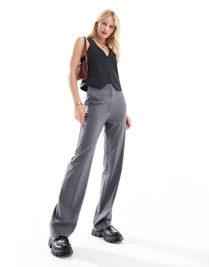 Tall Tailored Slim Straight Trousers