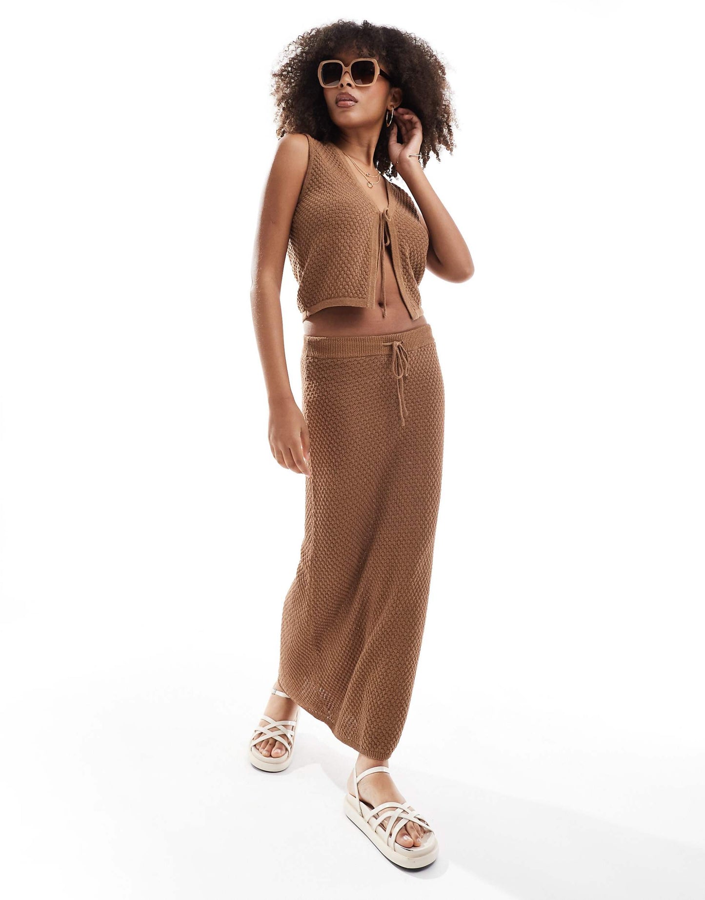 Josie Knit Maxi Skirt Co-Ord