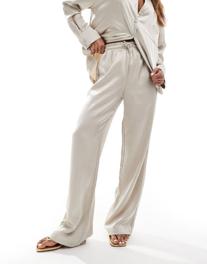 Co-Ord Satin Trousers