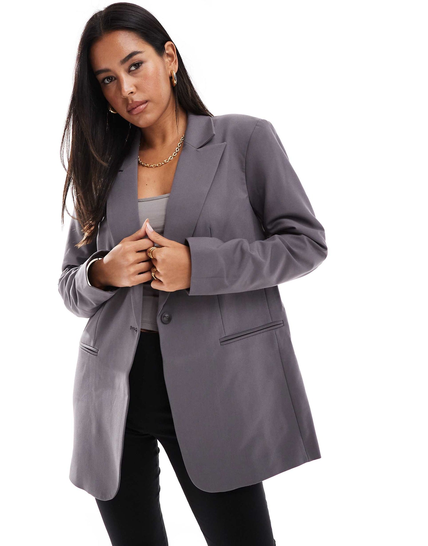 Tailored Relaxed Blazer