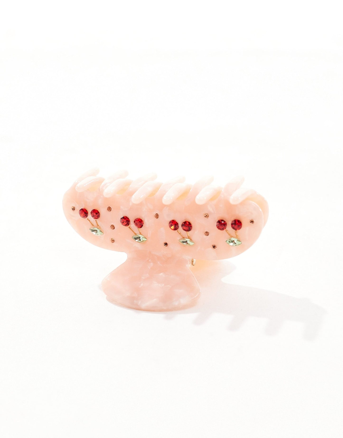 X Asos Exclusive Cherry Claw Clip - Pink