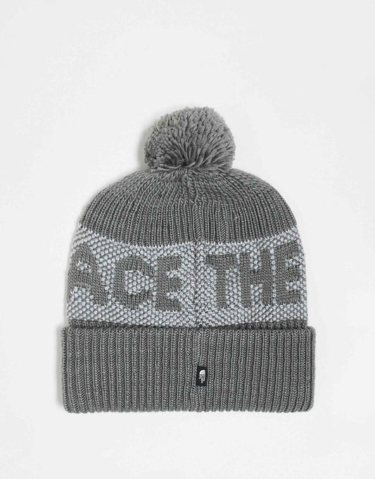 Retro Logo Pom Beanie