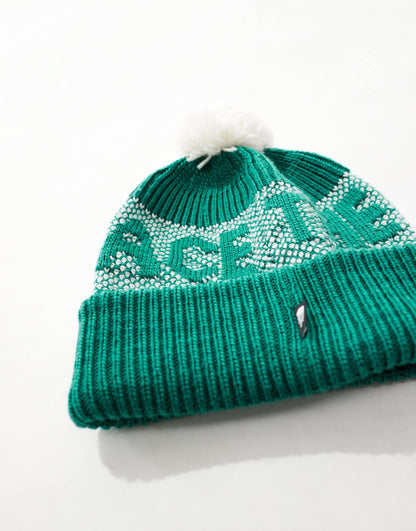Retro Logo Pom Beanie