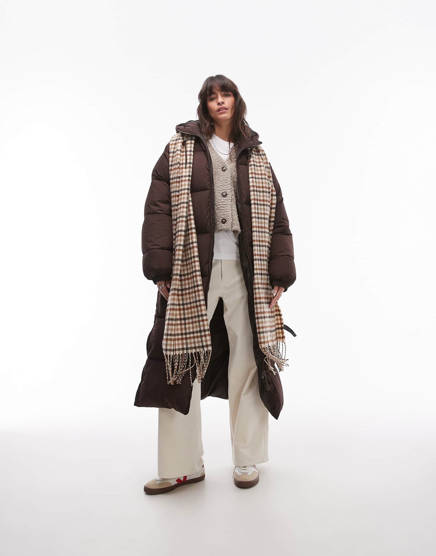 Longline Puffer Jacket