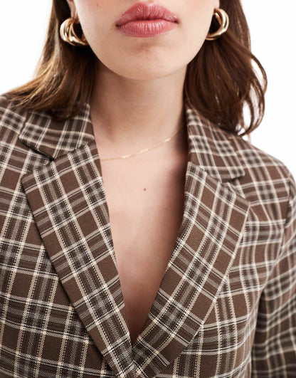 Tailored Cropped Blazer