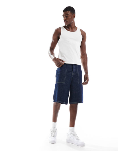 Muscle Vest With Mid Scoop Neck