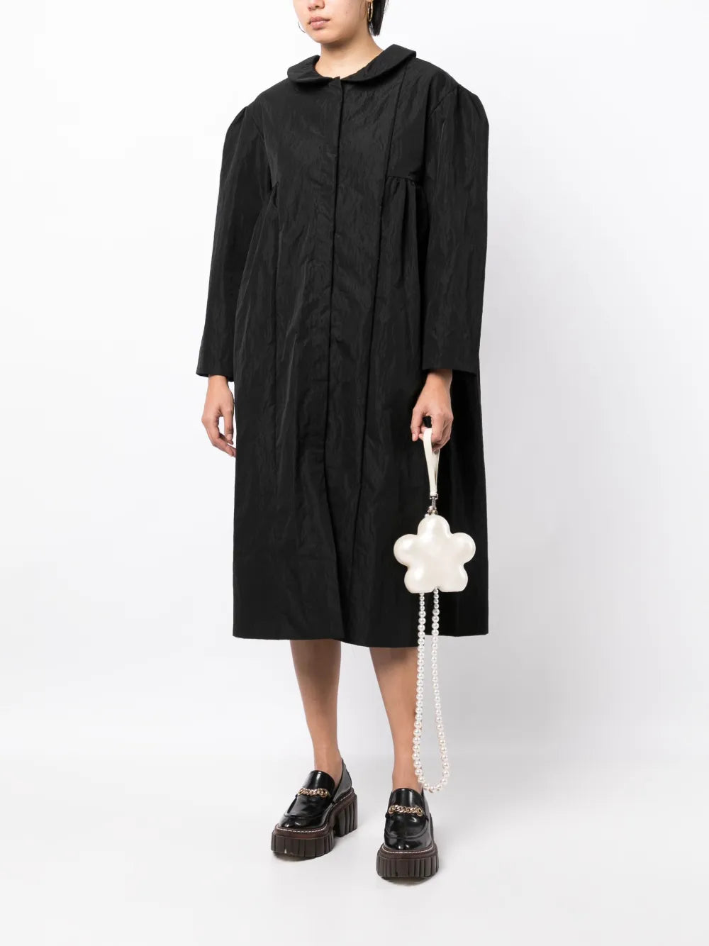 Ava Peter Pan-Collar Coat
