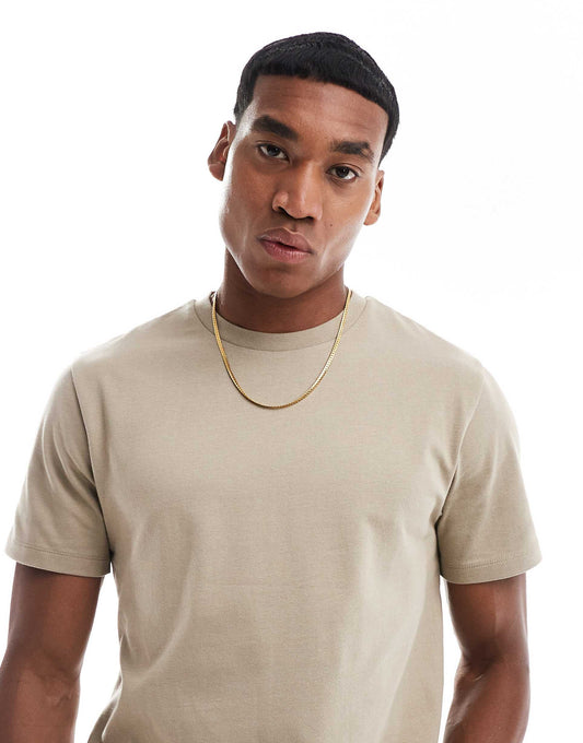 Essential Heavyweight Crew Neck T-Shirt 240Gsm