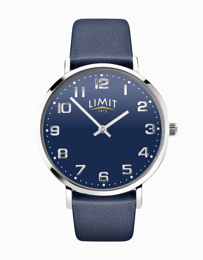 Classic Leather Strap Watch