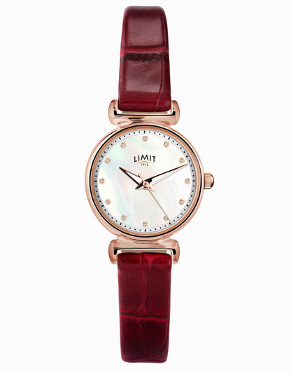 Classic Pu Strap Watch