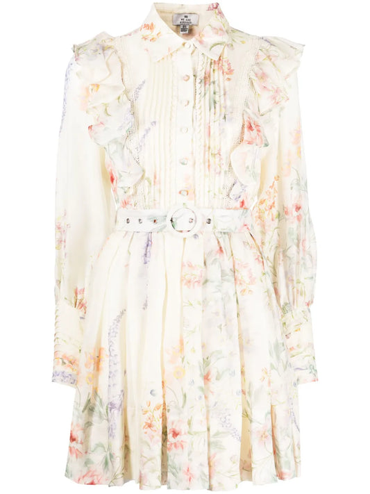 Primrose Floral-Print Minidress
