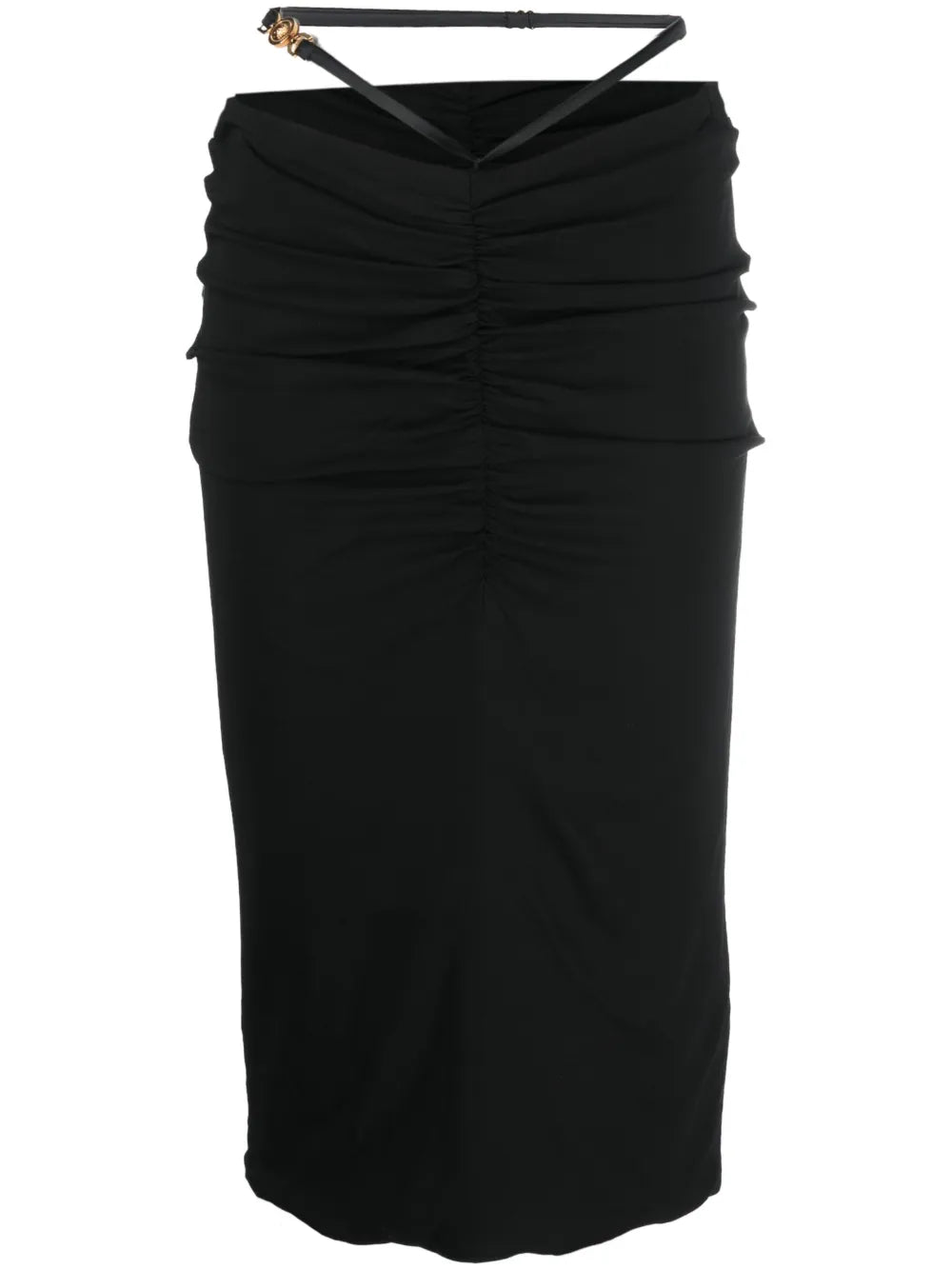 Medusa Georgette Midi Skirt