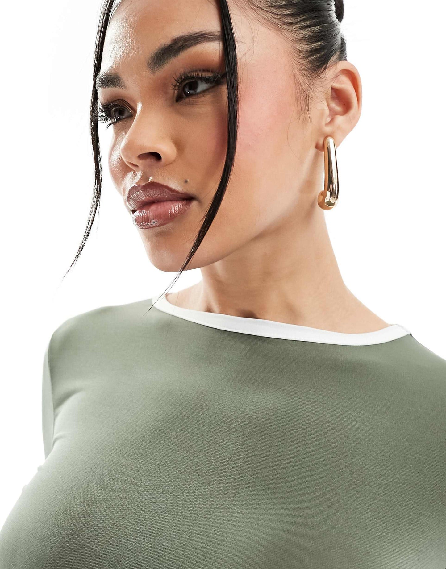 Contrast Base Layer Top Long Sleeve Top