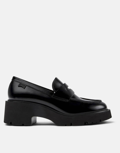 Leather Chunky Loafers