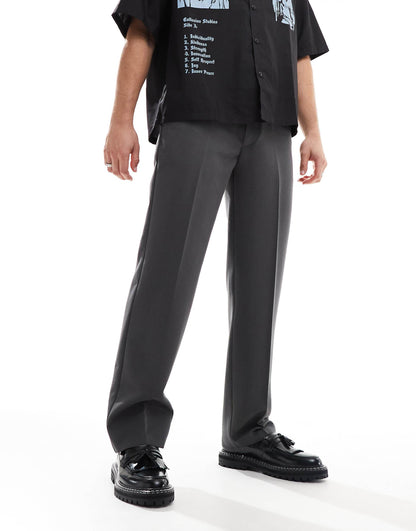 Smart Straight Leg Trousers