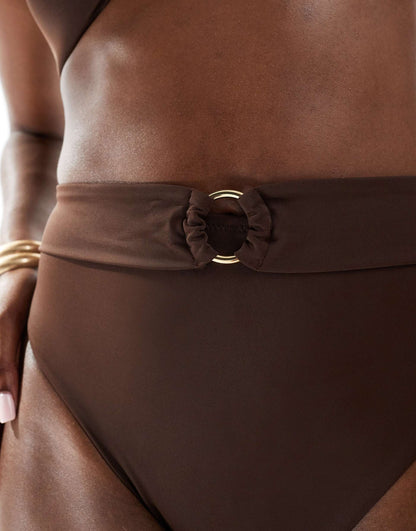 High Waist Bikini Bottom