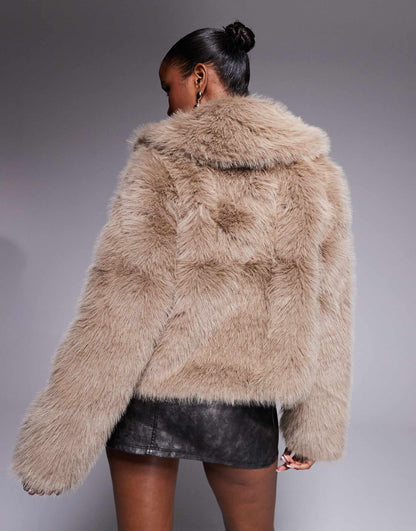 Faux Fur Coat