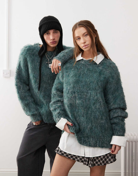 Unisex Oversized Mega Fluffy Jumper