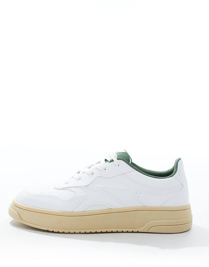 Retro Trainer With Green Detail