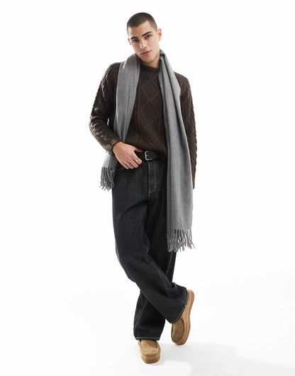 Oversized Chunky Cable Knit Jumper