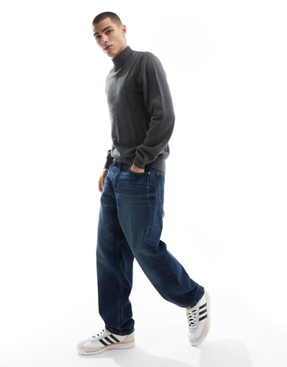 Cotton Turtle Neck Jumper