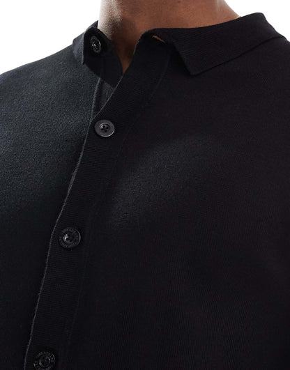 Knitted Long Sleeve Shirt