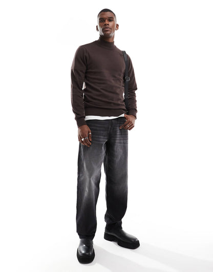 Cotton Turtle Neck Jumper