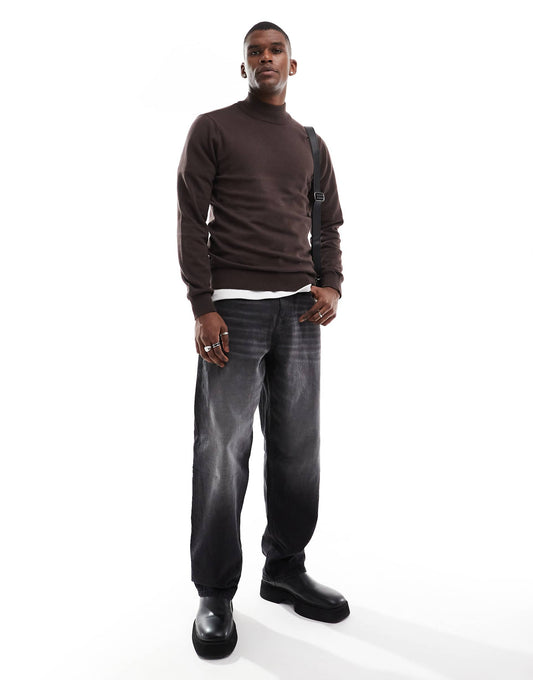 Cotton Turtle Neck Jumper