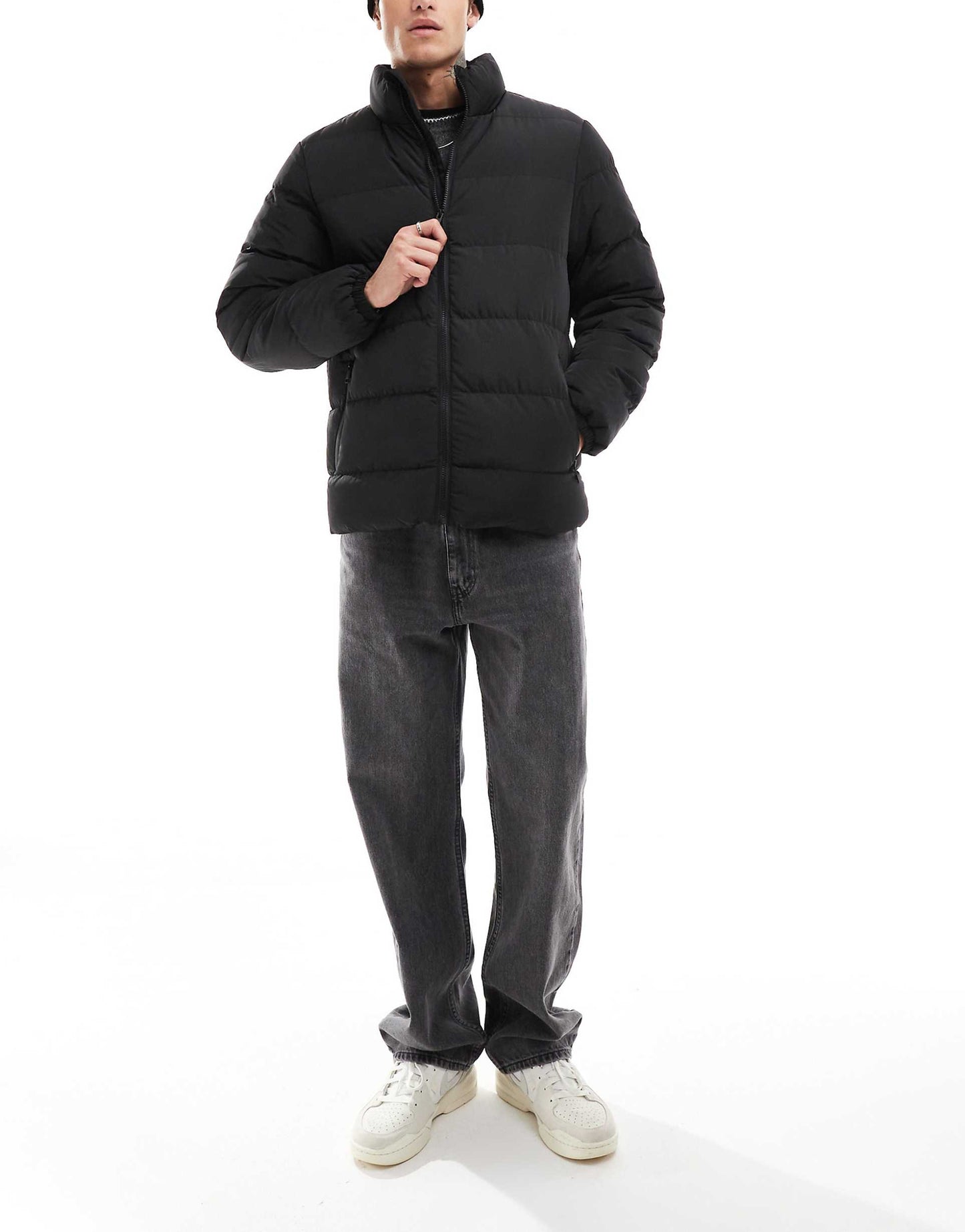 Funnel Neck Puffer Jacket