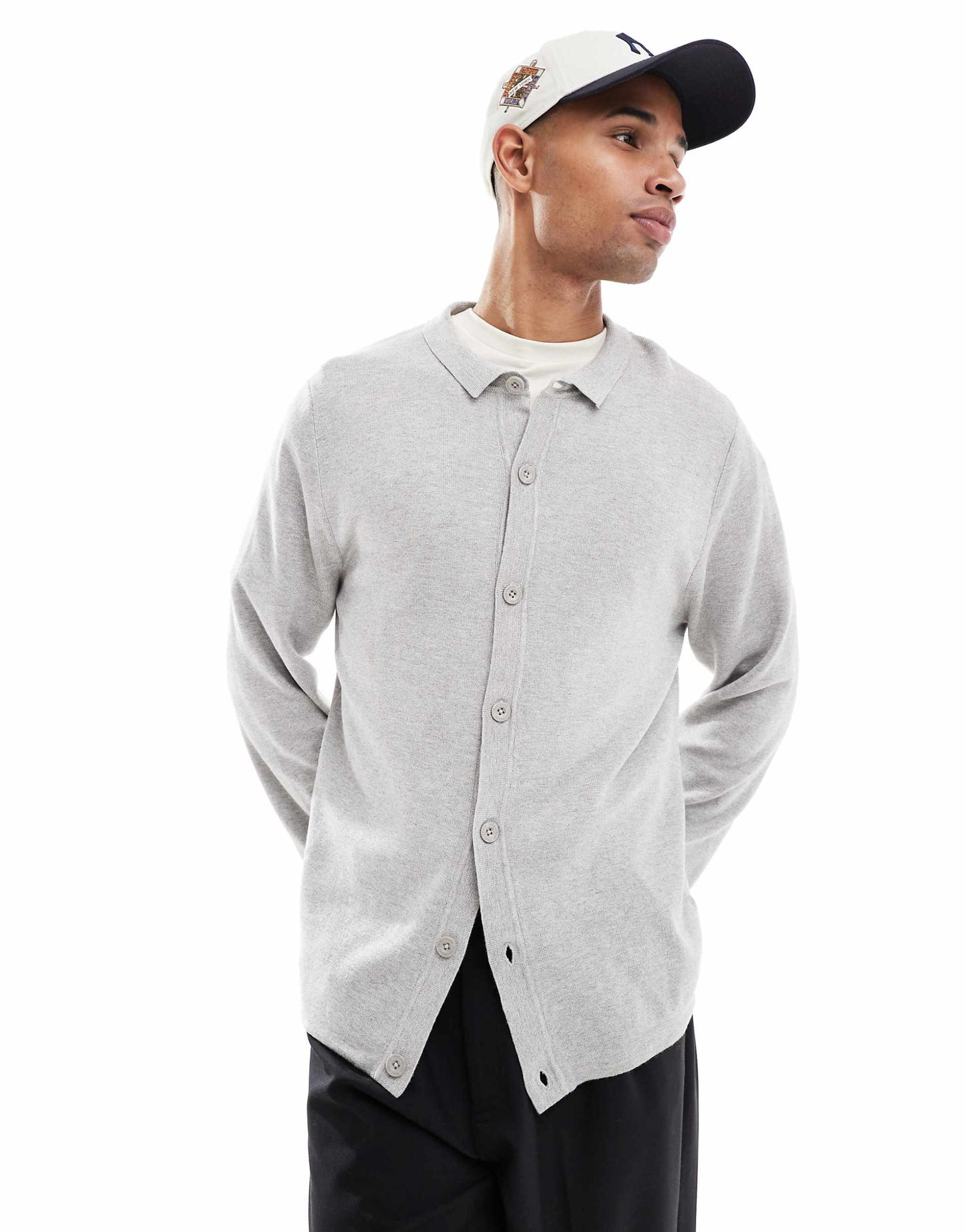 Knitted Long Sleeve Cardigan