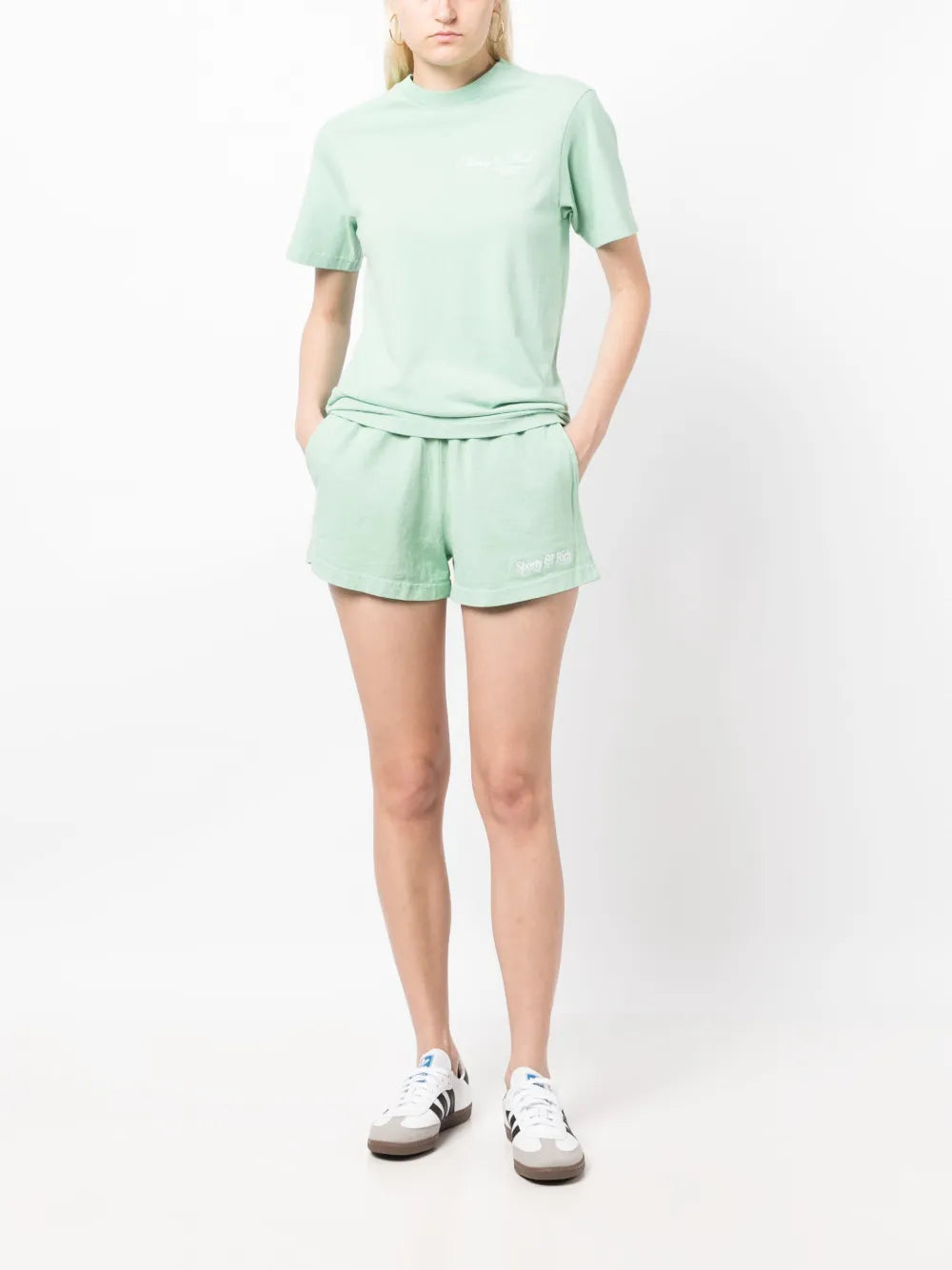 Logo-Embroidered Cotton Shorts