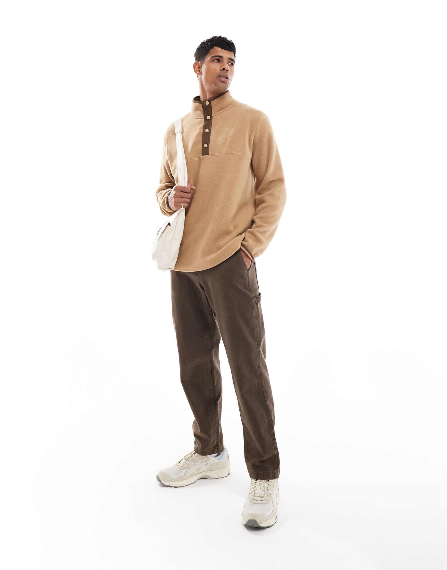 Funnel Neck Fleece With