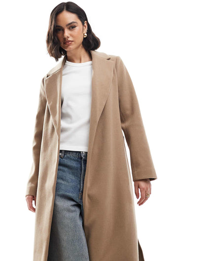 Belted Formal Coat