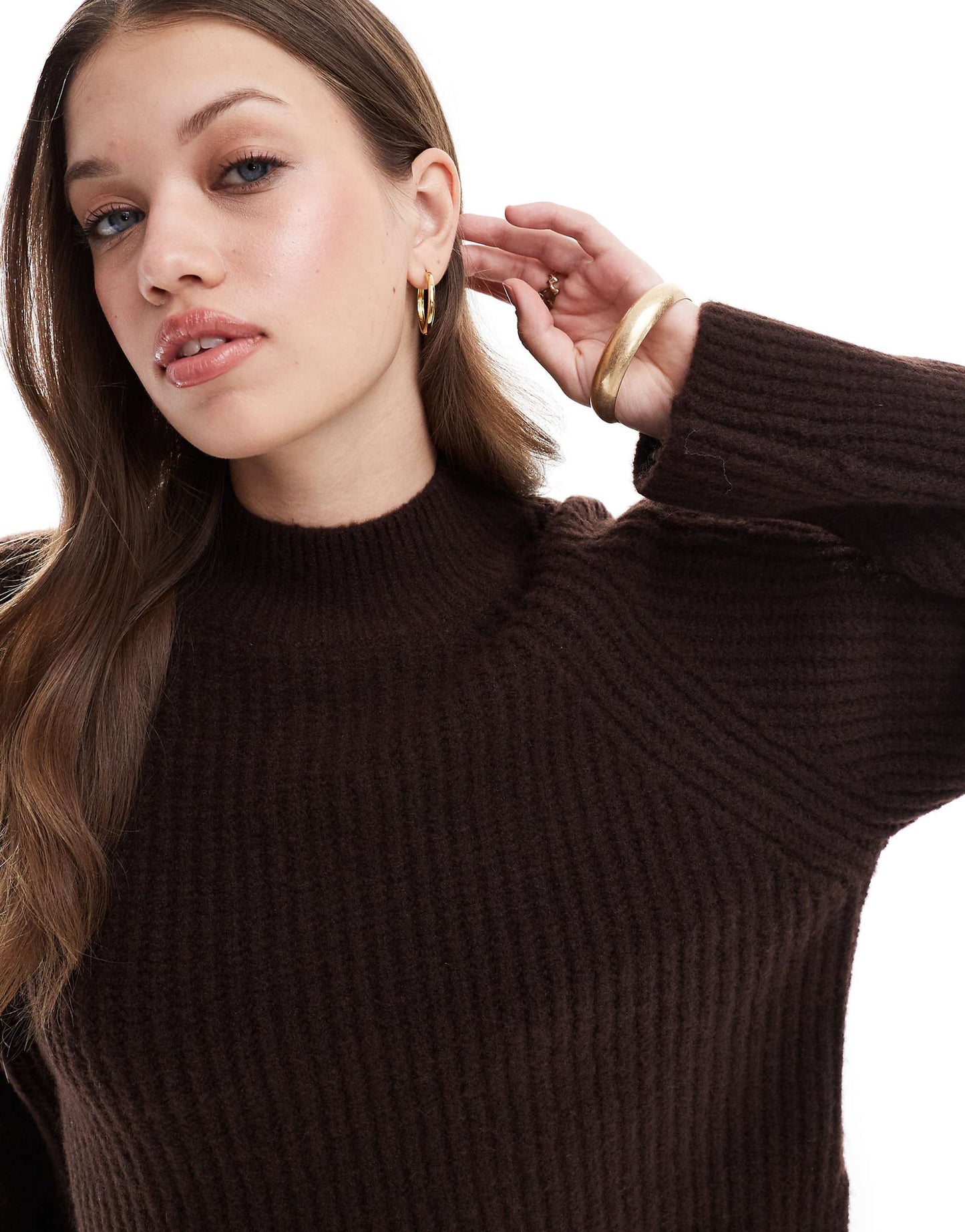 Ribbed Raglan Jumper