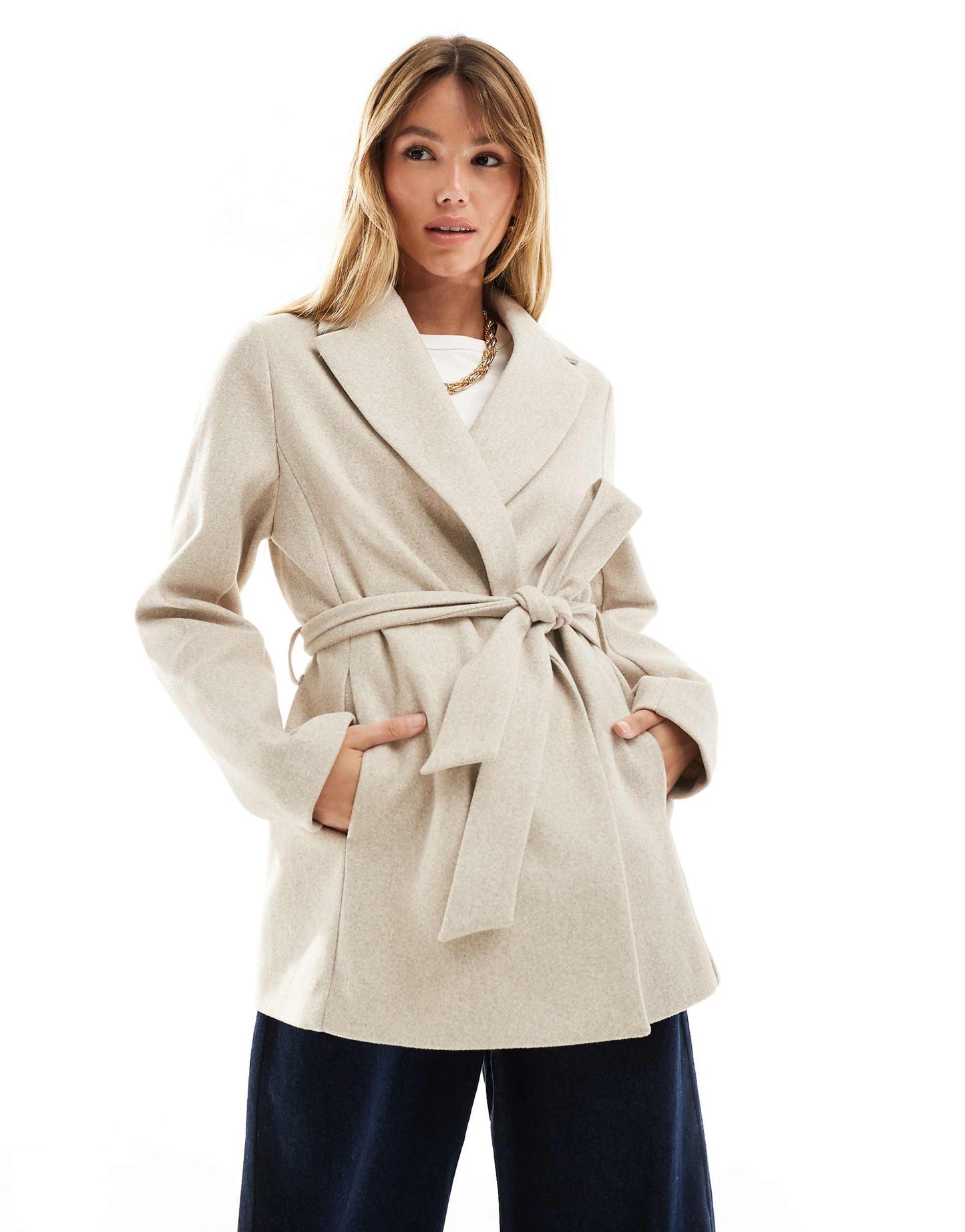 Short Belted Coat
