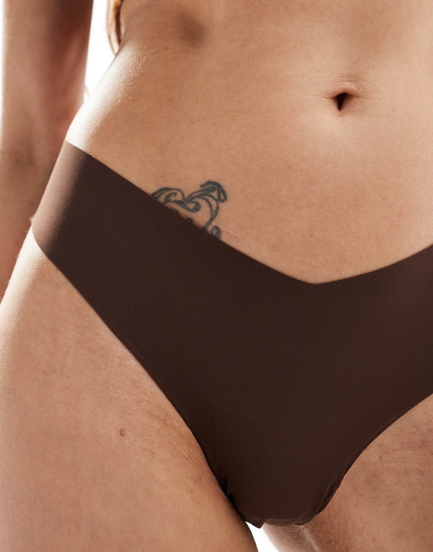 Classic Raw-Cut Microfibre Thong