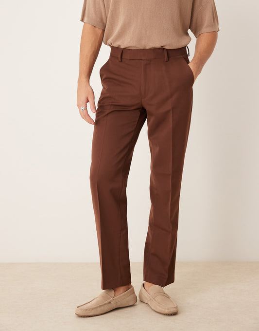 Smart Straight Leg Trousers