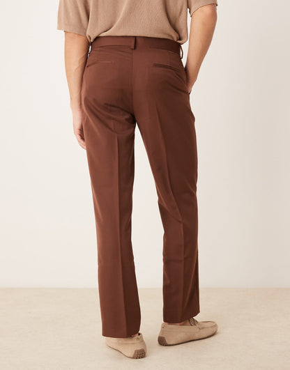 Smart Straight Leg Trousers